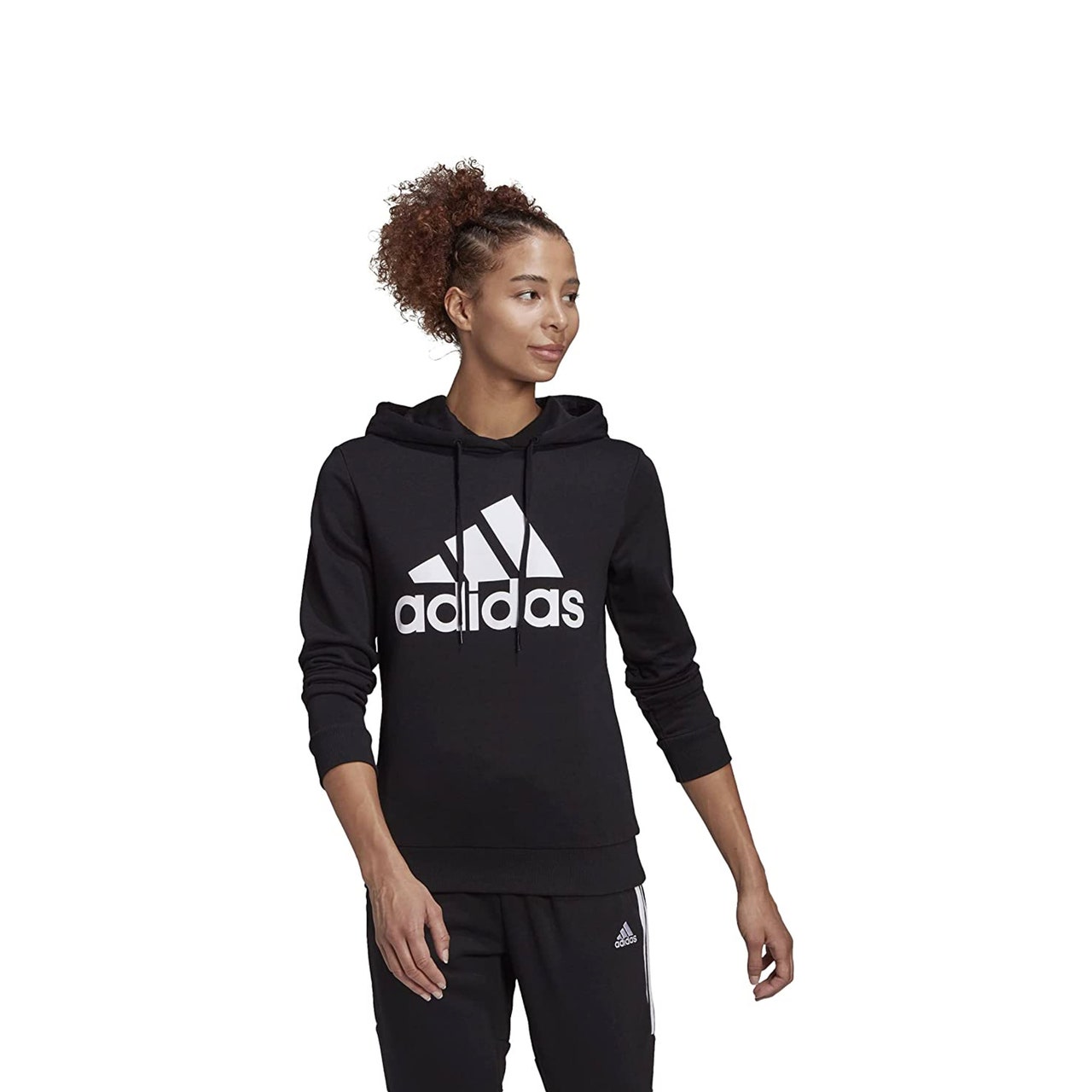 Adidas Damen Essentials Relaxed Logo Hoodie