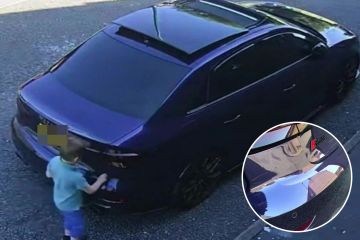 Schockierender Moment: Fünfjähriger verursacht innerhalb von SEKUNDEN einen Schaden von 5.000 £ am Audi RS3