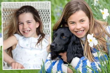 Kate und Wills teilen einen entzückenden Schnappschuss von Prinzessin Charlotte nach ihrem 8. Geburtstag