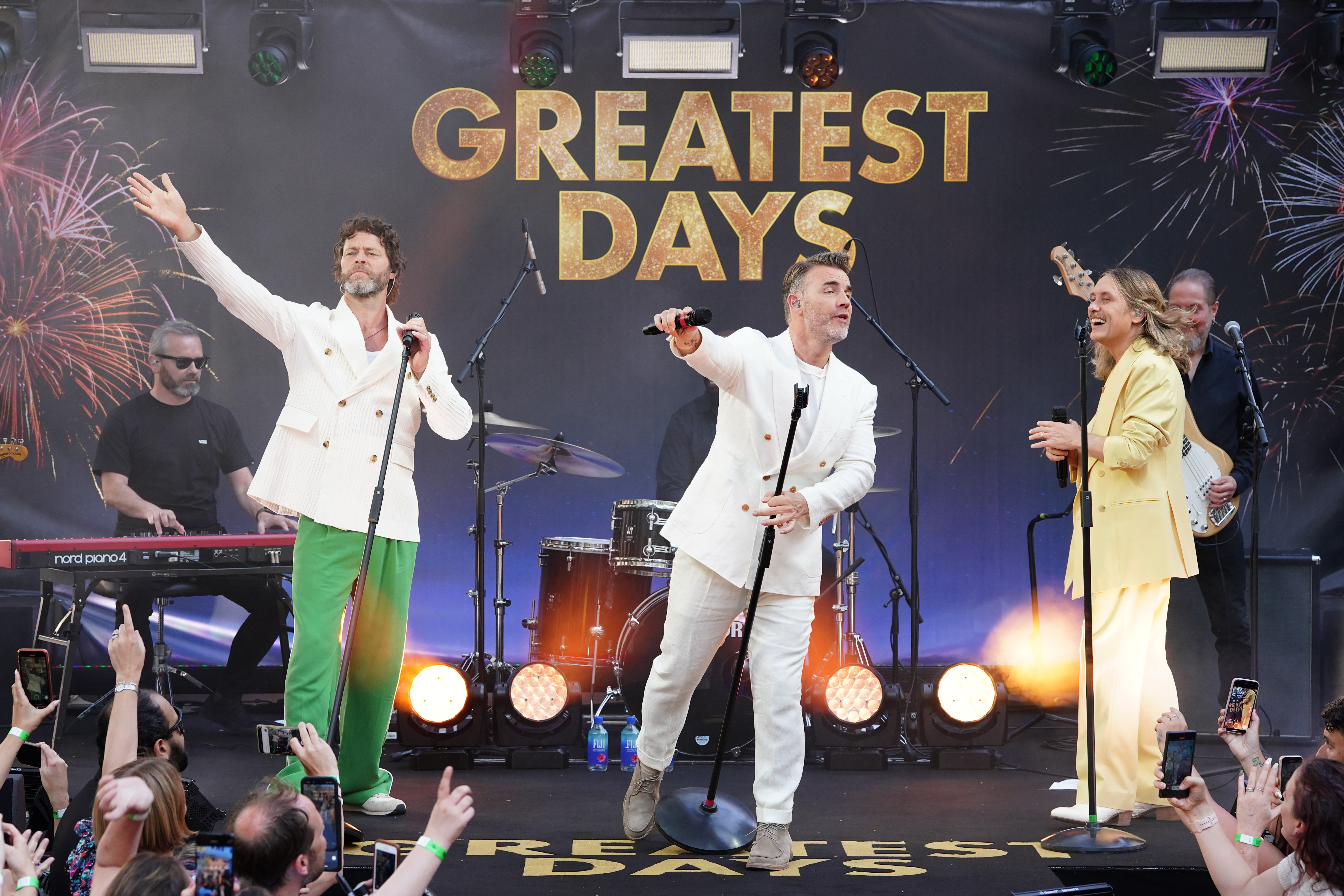 Take That trafen sich zur Premiere ihres Filmmusicals Greatest Days wieder