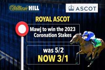 Royal Ascot: Bringen Sie Mawj dazu, die Coronation Stakes mit 3/1 mit William Hill zu gewinnen