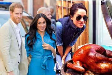 Wie Meghan Markle und Prinz Harry den großen Feiertag ohne Royals begehen