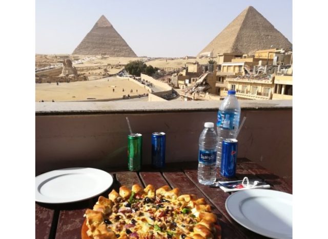 Gizeh, Ägypten Pizzahütte