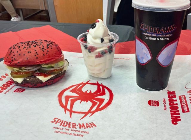 Burger King Spider Man Mahlzeit