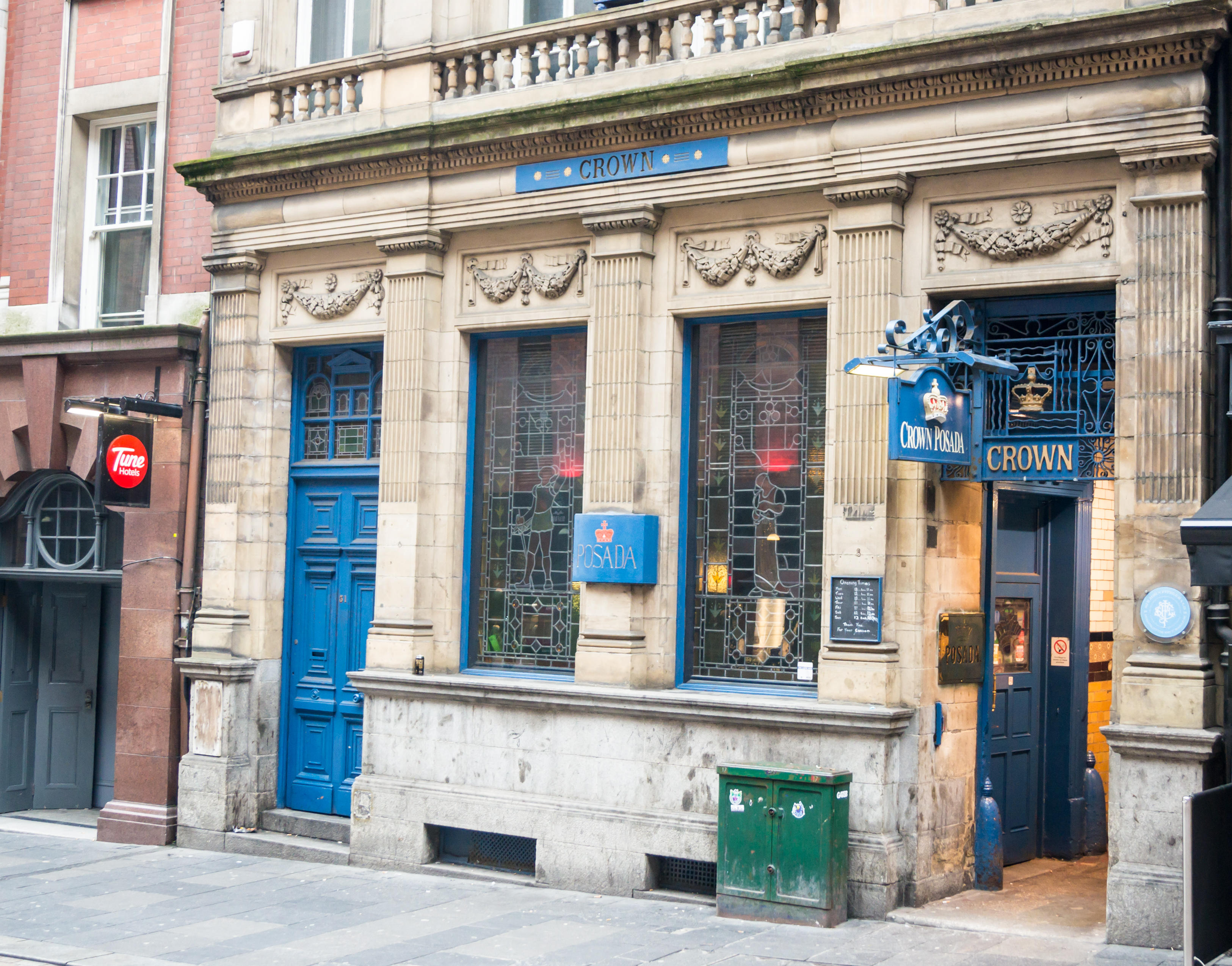 Das Crown Posada ist einer der besten Pubs im Stadtzentrum von Newcastle