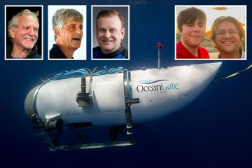 Fünf Besatzungsmitglieder an Bord des vermissten U-Boots der Titanic sind tot