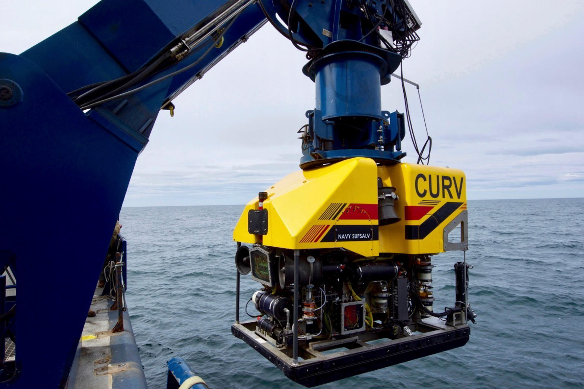 Ein vom kanadischen Schiff Horizon Arctic eingesetzter Roboter fand die Trümmer