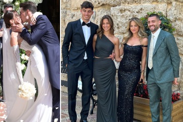 Kepa heiratet die umwerfende Miss Universe Spain Wag mit Chelsea-Freunden als Gästen