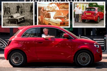 „Ich besaß in 84 Jahren 55 Fiats – sie haben uns viel Glück gebracht“, sagt Fanatiker