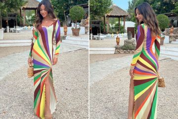 Michelle Keegan sieht in einem 200-Pfund-Kleid auf Ibiza mit Mark Wright umwerfend aus