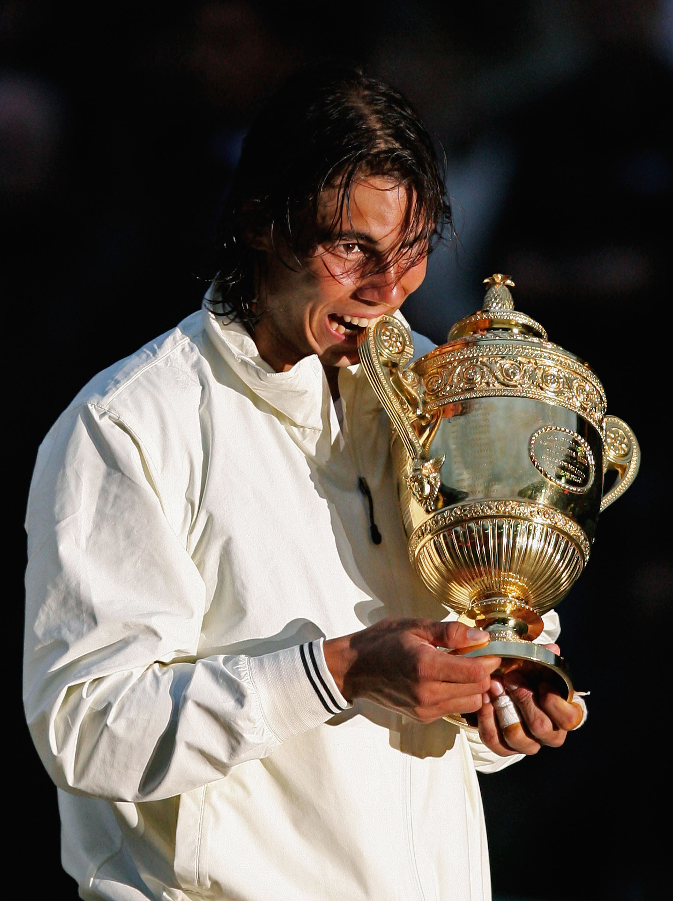 Rafa Nadal gewann 2008 sein erstes Wimbledon