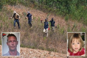 Maddie-Polizisten versetzten einen schweren Schlag, als die Ergebnisse der Suche nach einem Staudamm an der Algarve eintrafen