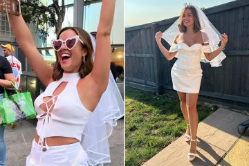 Georgia May Foote von Corrie trägt ihr bauchfreies Top ohne BH, während sie den Junggesellinnenabschied feiert