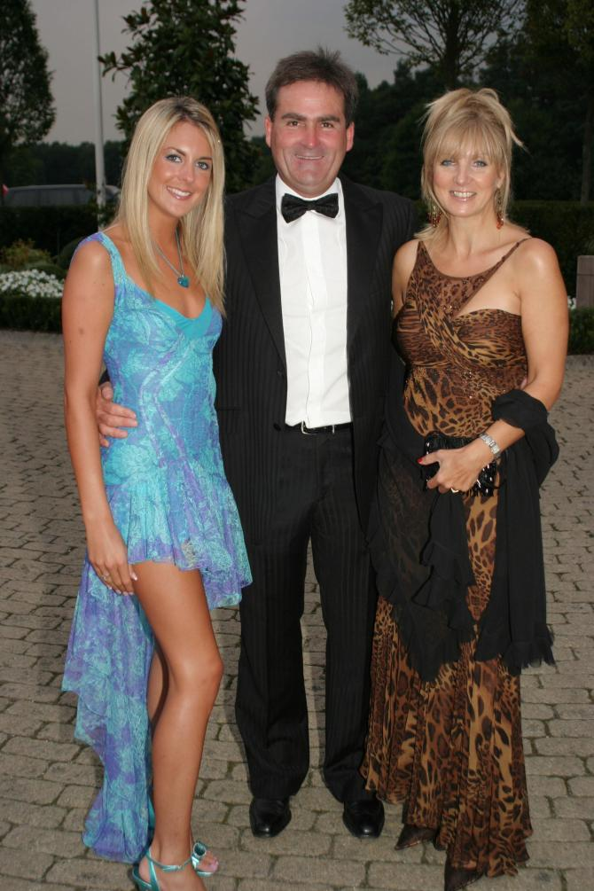 Keys mit seiner Tochter Jemma und seiner Frau Julia vor ihrer Scheidung