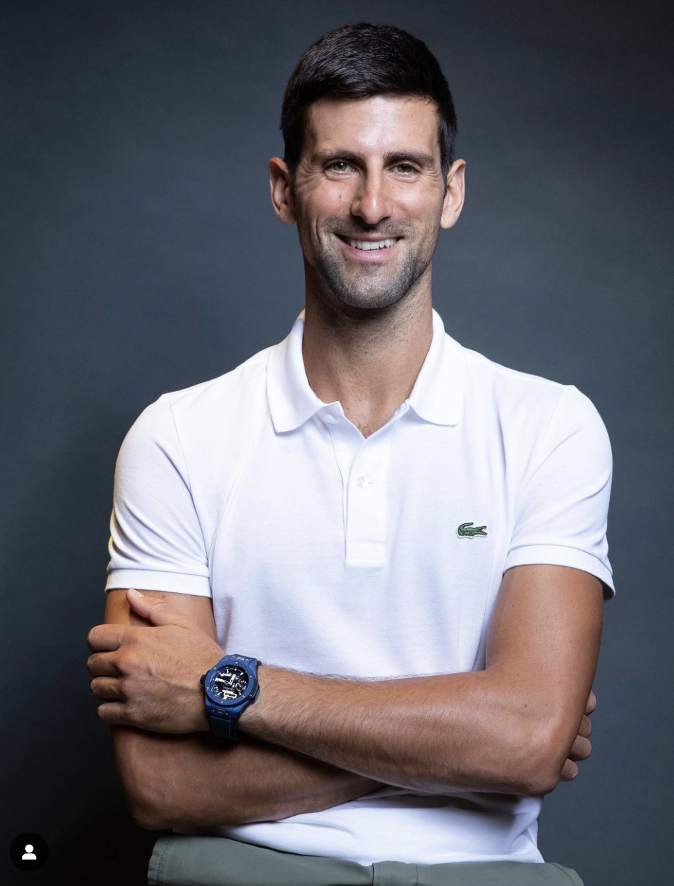   Novak Djokovic ist der Botschafter von Hublot