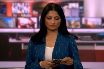 Die Fans des BBC Breakfast waren verblüfft, als ein ahnungsloser Reporter einen Live-Fehler erwischte 