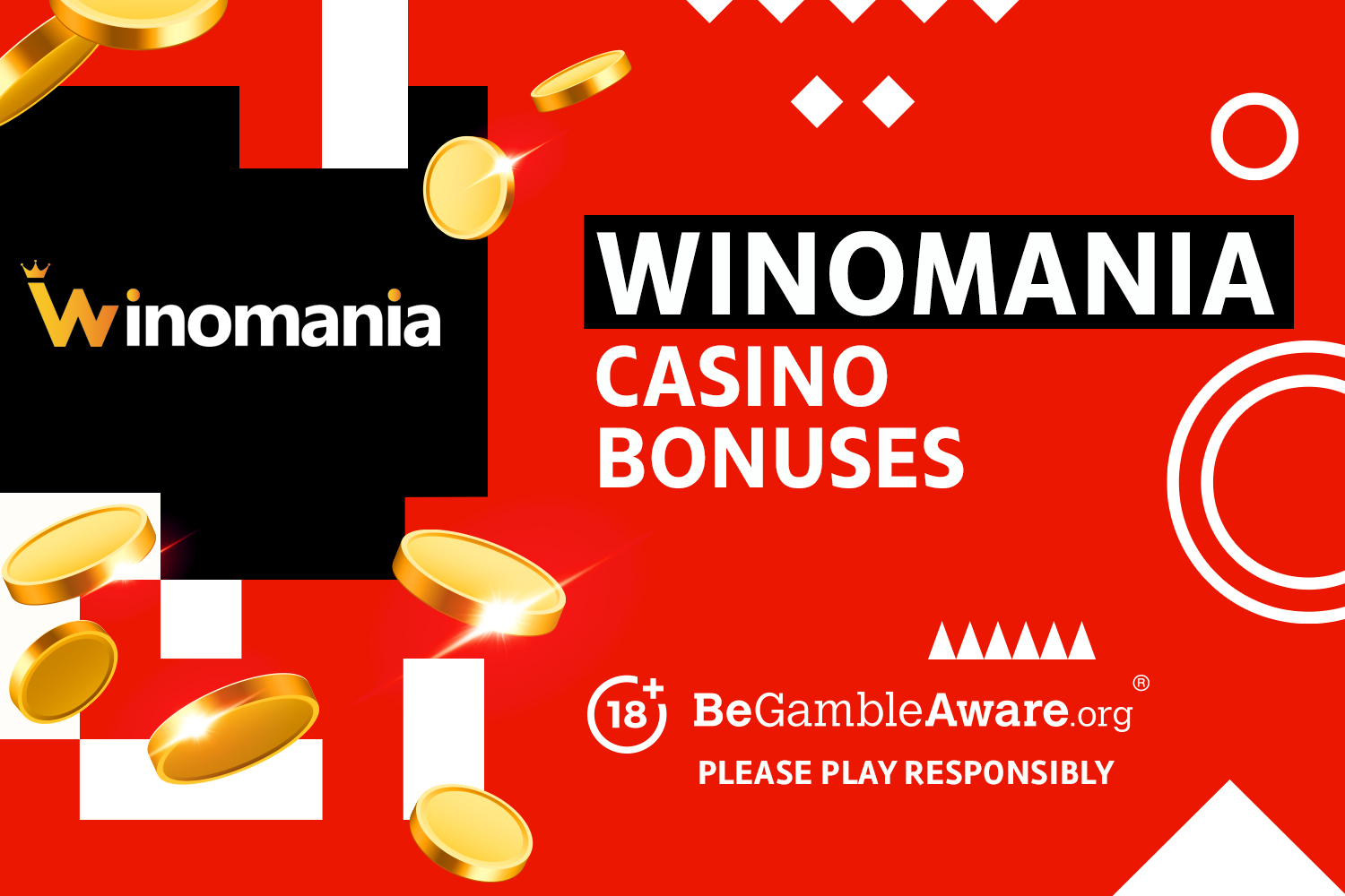 Winomania Casino-Boni.  18+ BeGambleAware.org Bitte spielen Sie verantwortungsbewusst.