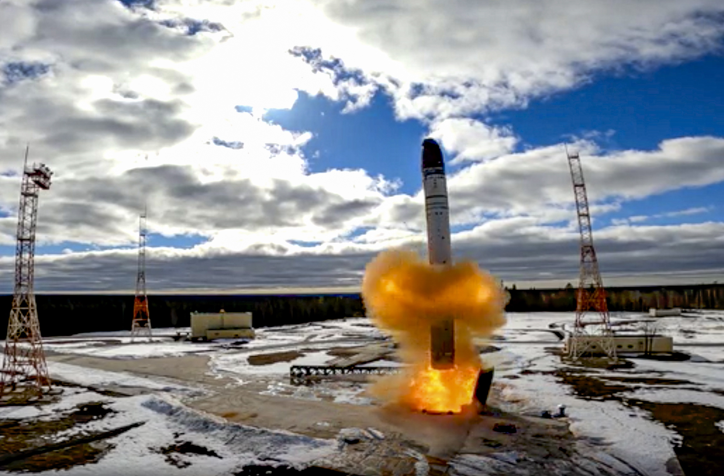 Russlands tödliche Sarmat-Rakete – eine neue russische Interkontinentalrakete