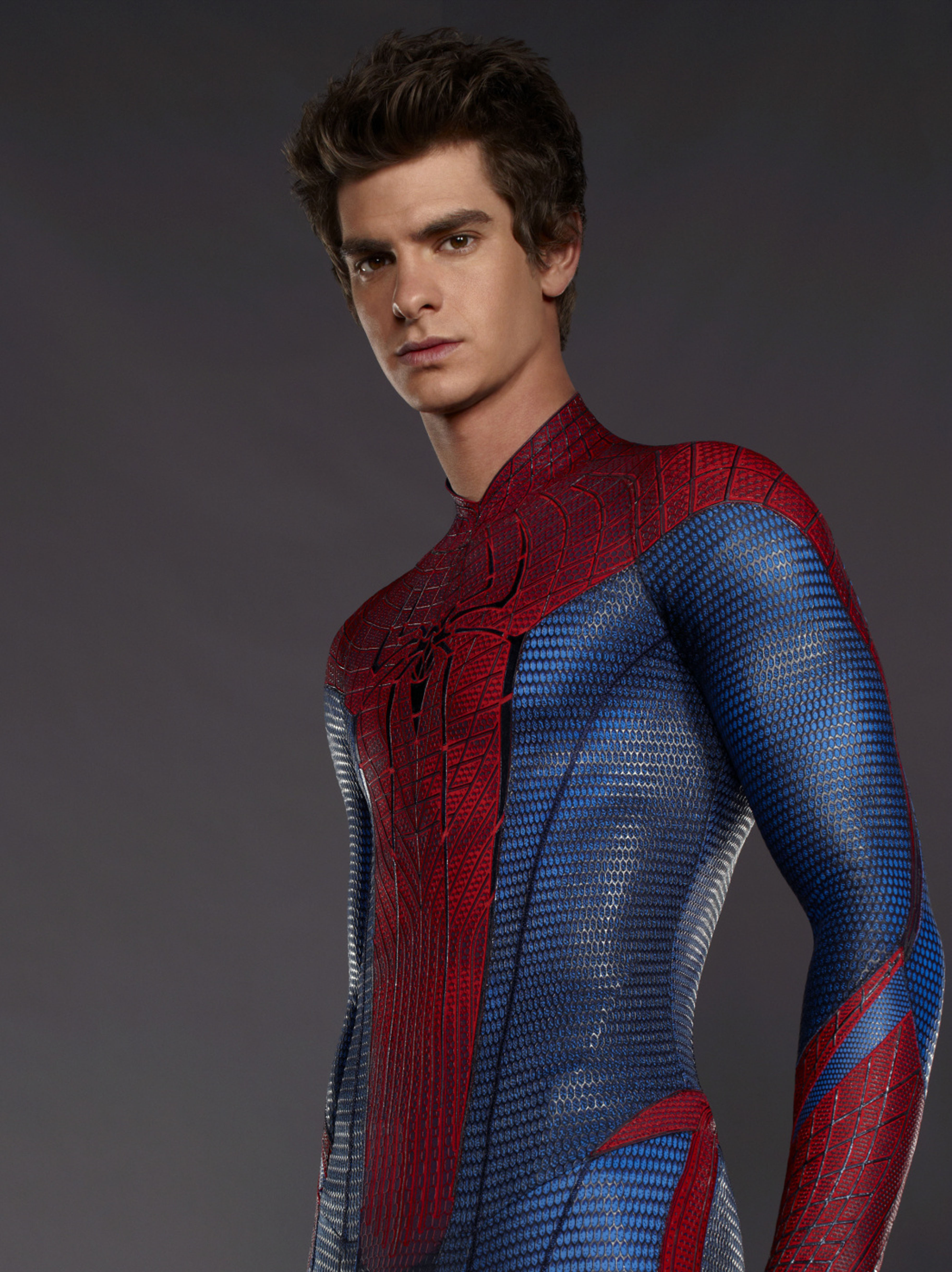 Andrew spielte die Rolle des Spider-Man