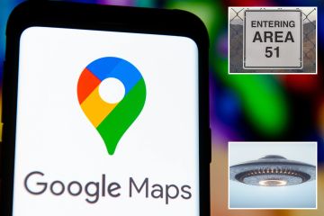 Google Maps-Fans sind so aufgeregt, nachdem sie ein „UFO schwebend über Area 51“ entdeckt haben.