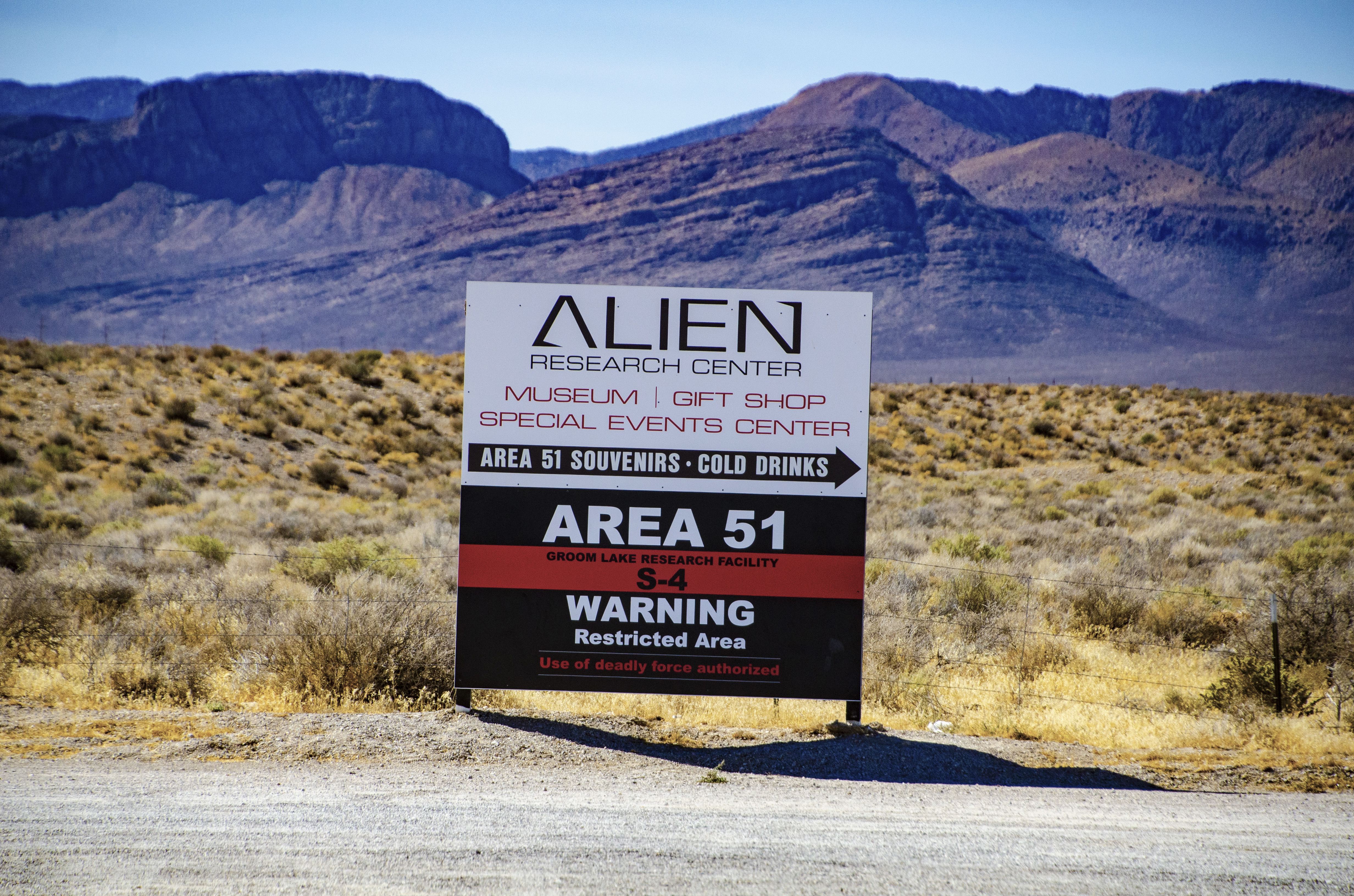 Die aktuelle Nutzung der Area 51 ist unbekannt und bleibt streng geheim