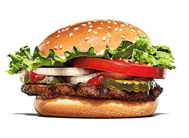 Burger King Jr. Whopper Deluxe