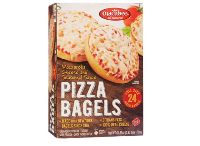 Makkabäer-Pizza-Bagels