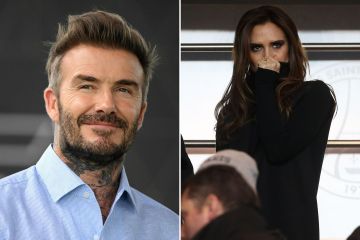 Beckham sagt, Frau Victoria sei „in Tränen ausgebrochen“, als er ihr von der Versetzung erzählte