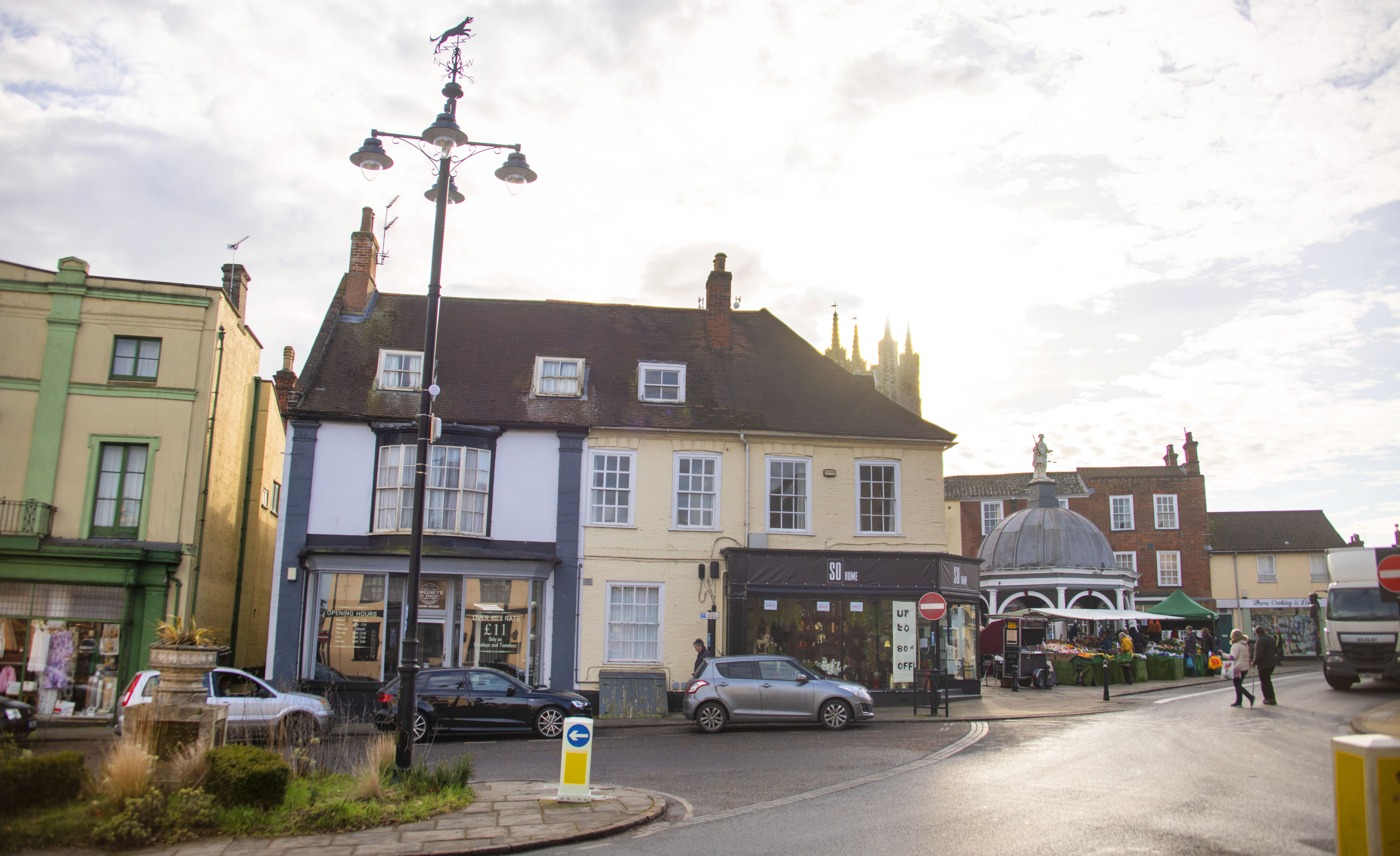 Bungay ist eine historische Marktstadt in Suffolk