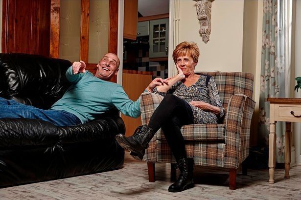 Dave und Shirley kamen 2015 zur Gogglebox von Channel 4