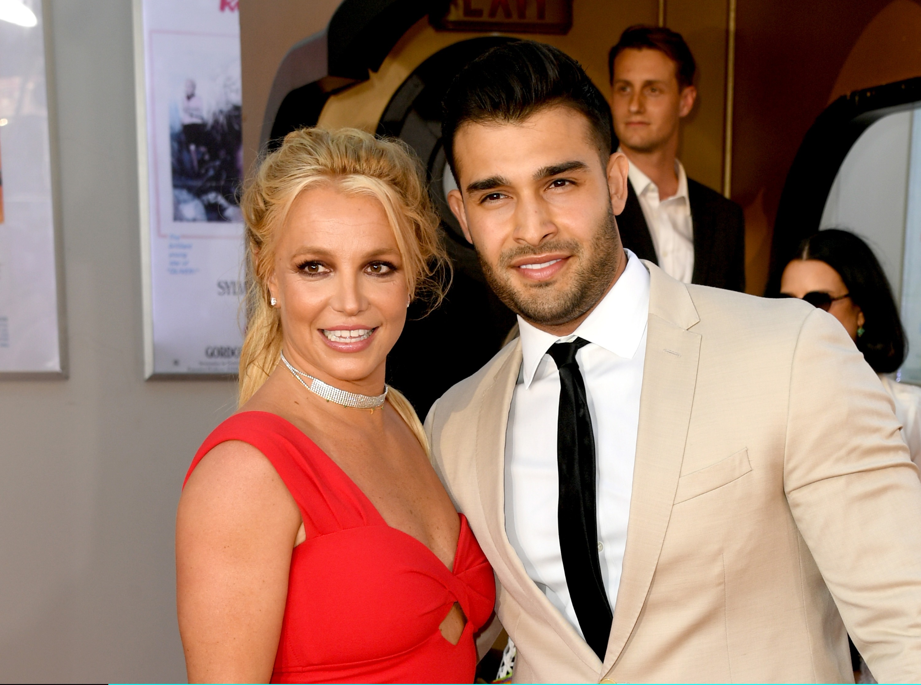 Auch Britney (hier mit Sam im Jahr 2019 zu sehen) war im Januar in einem Restaurant in Kalifornien in ein Drama verwickelt