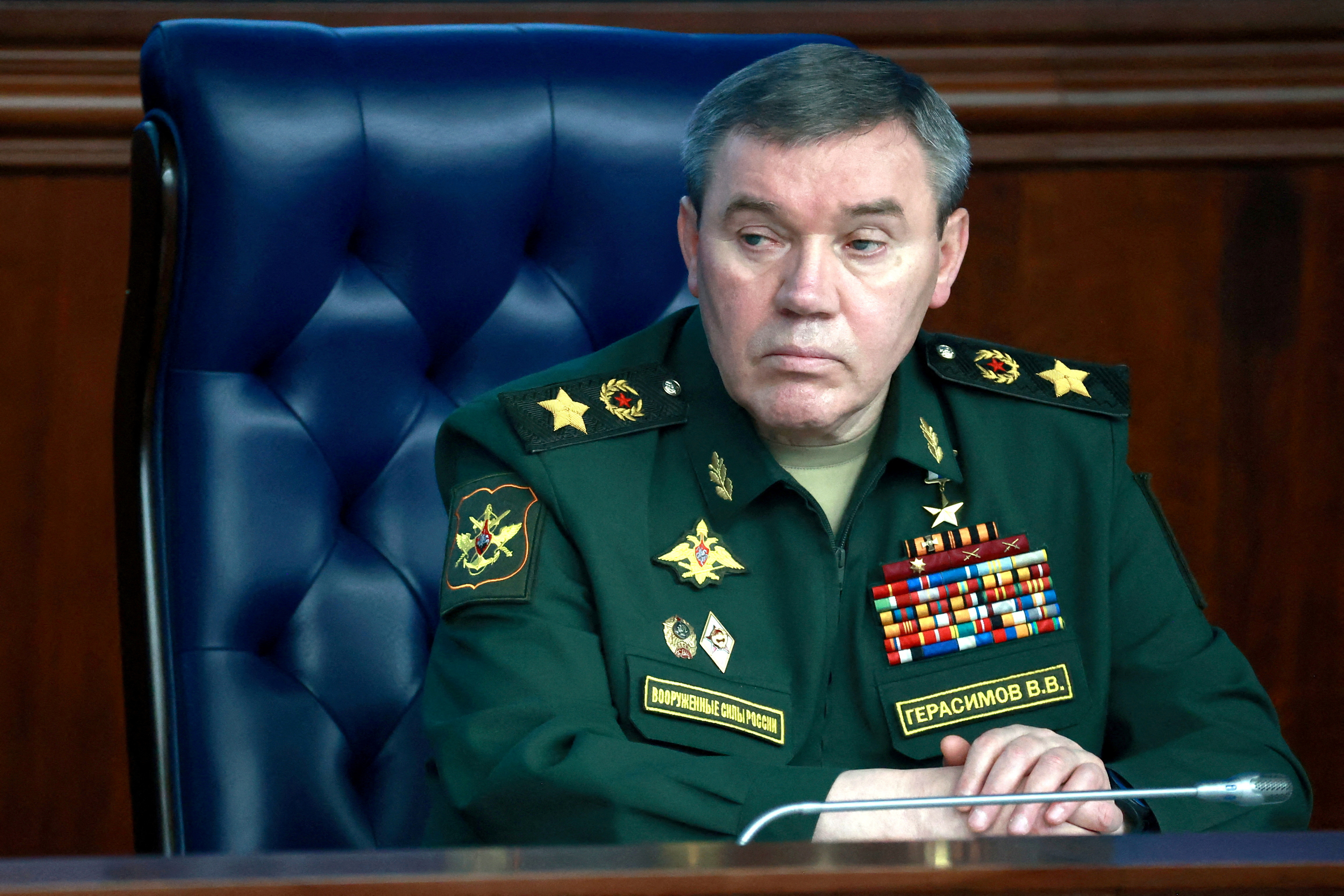 Auch General Valery Gerasimov, Prigozhins Erzfeind, ist aus dem Blickfeld verschwunden