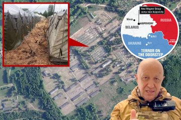 Die Ukrainer befürchten eine erneute Invasion brutaler Wagner-Söldner in Weißrussland