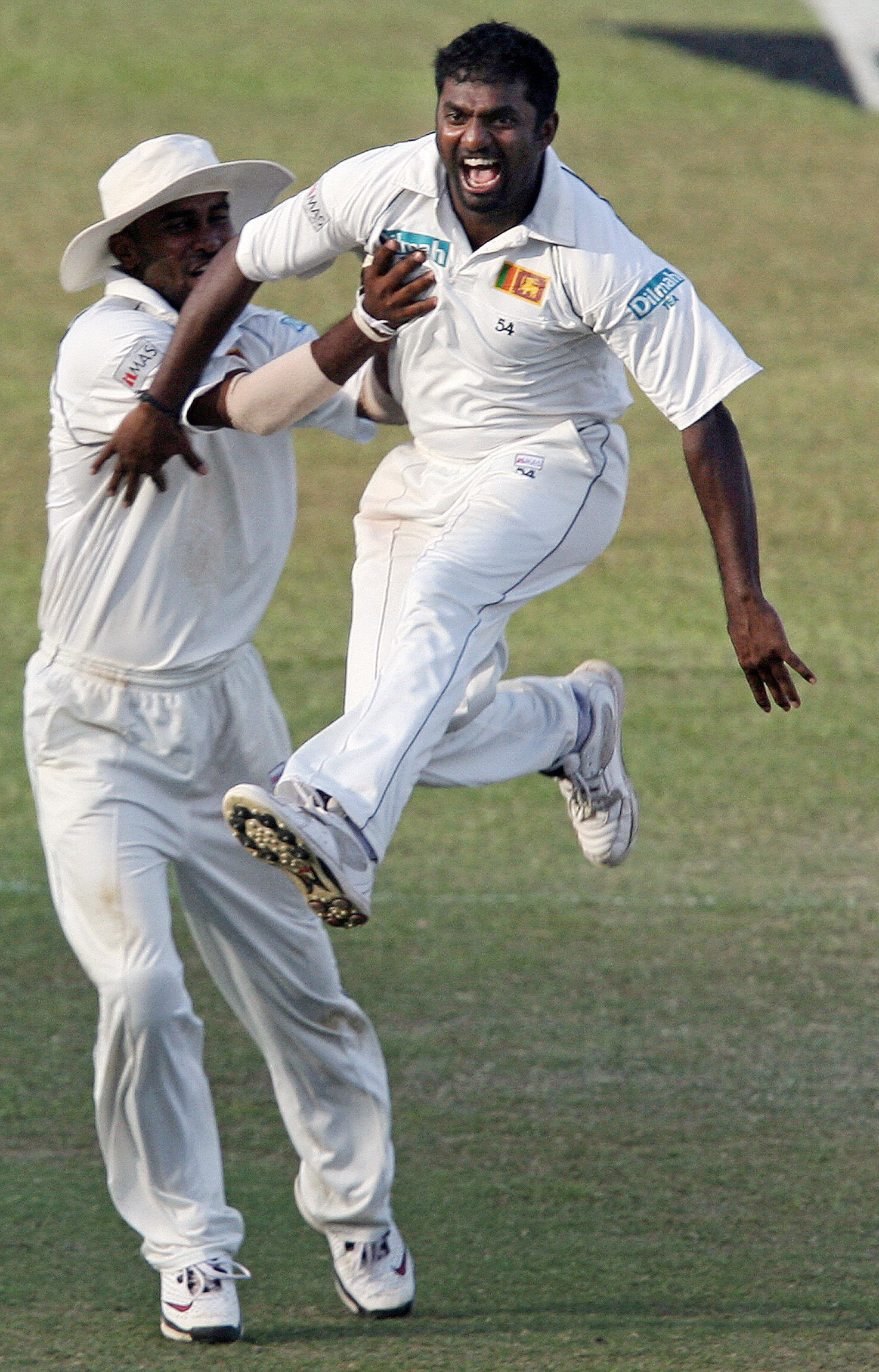 Muttiah Muralitharan brach 2007 Shane Warnes Weltrekord im Test-Wicket