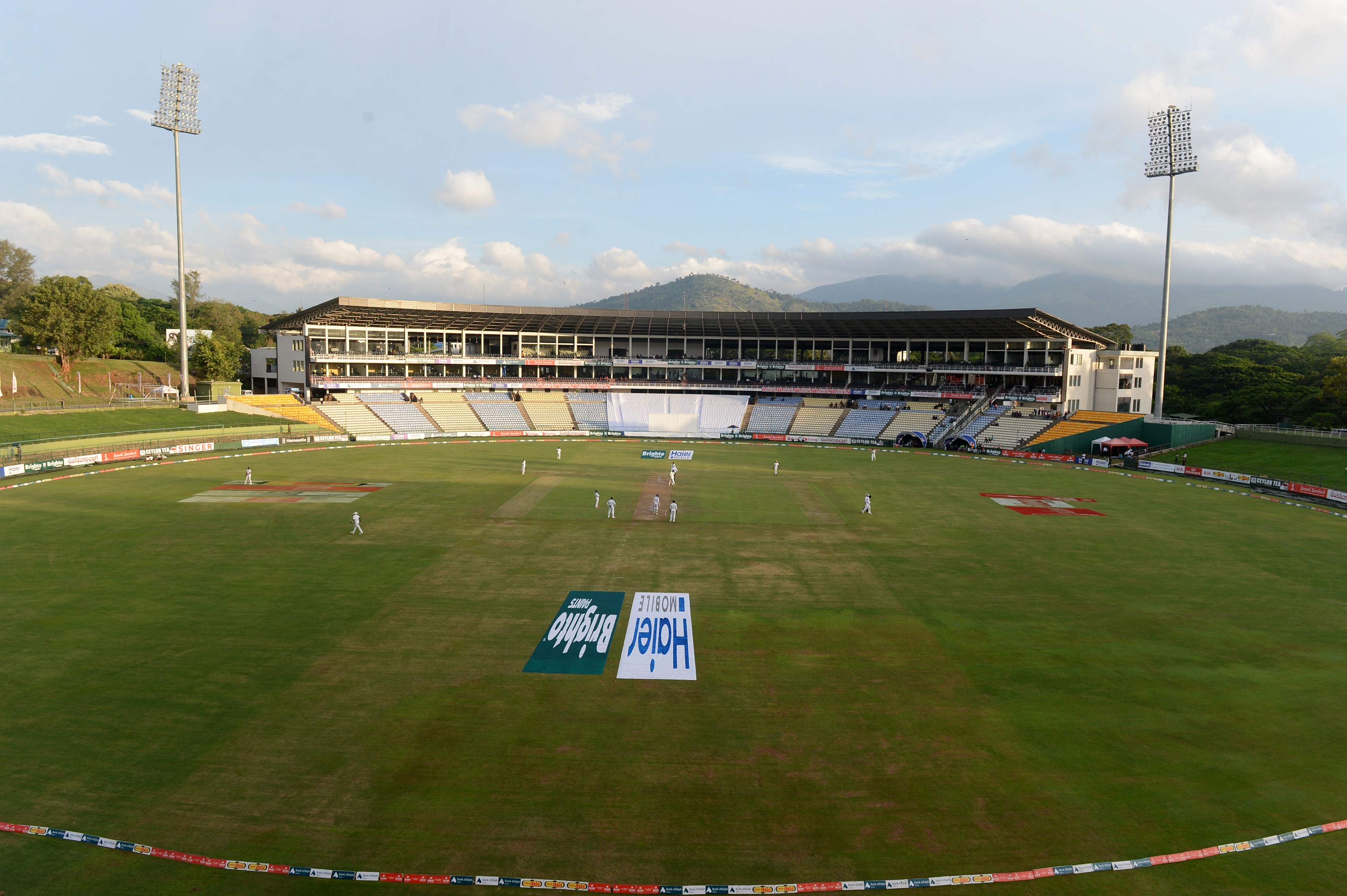 Das Pallekelle International Stadium ist heute Gastgeber der srilankischen Nationalmannschaft