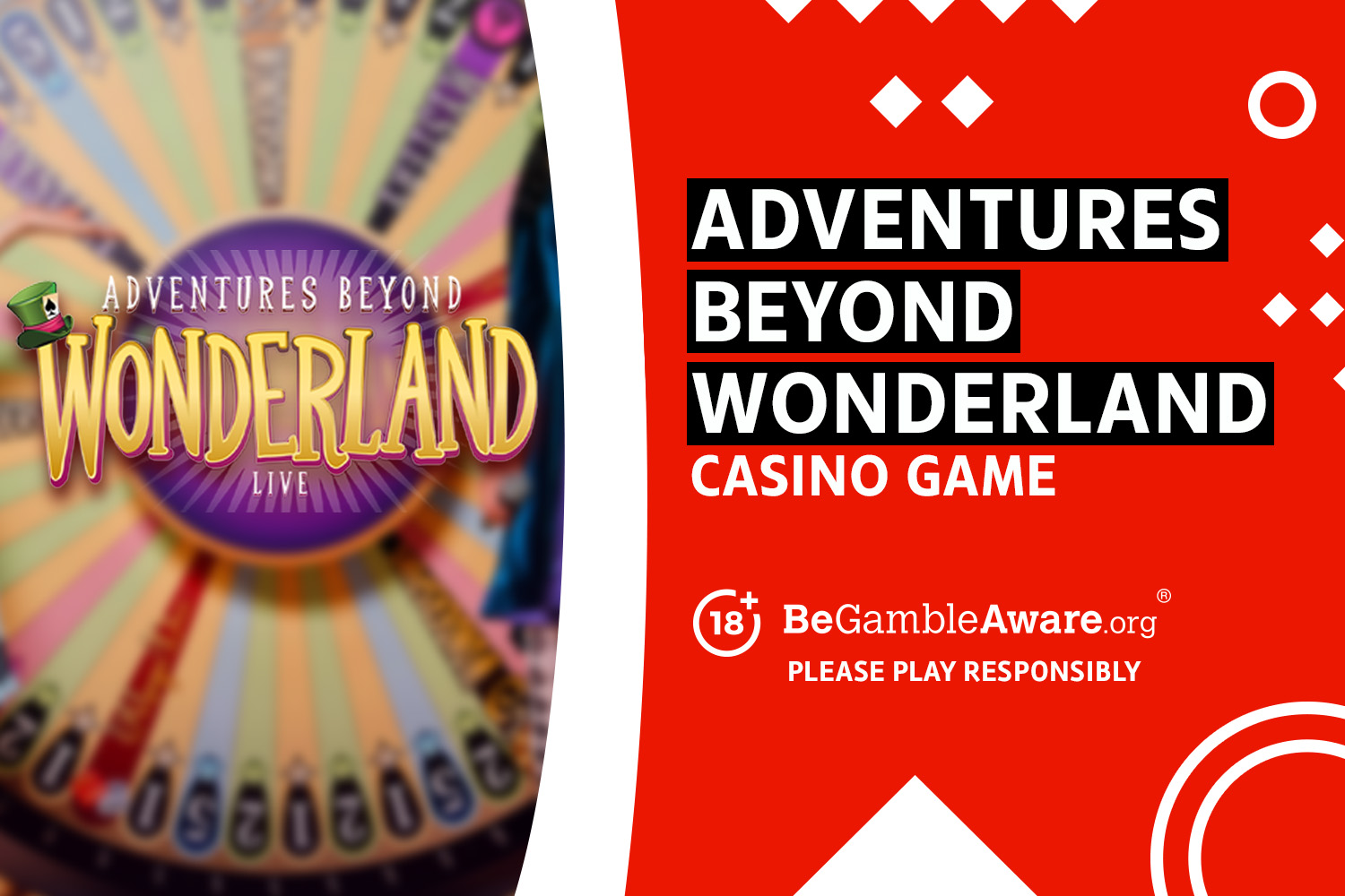 Adventures Beyond Wonderland casino game. 18+ BeGambleAware.org Please play responsibly.