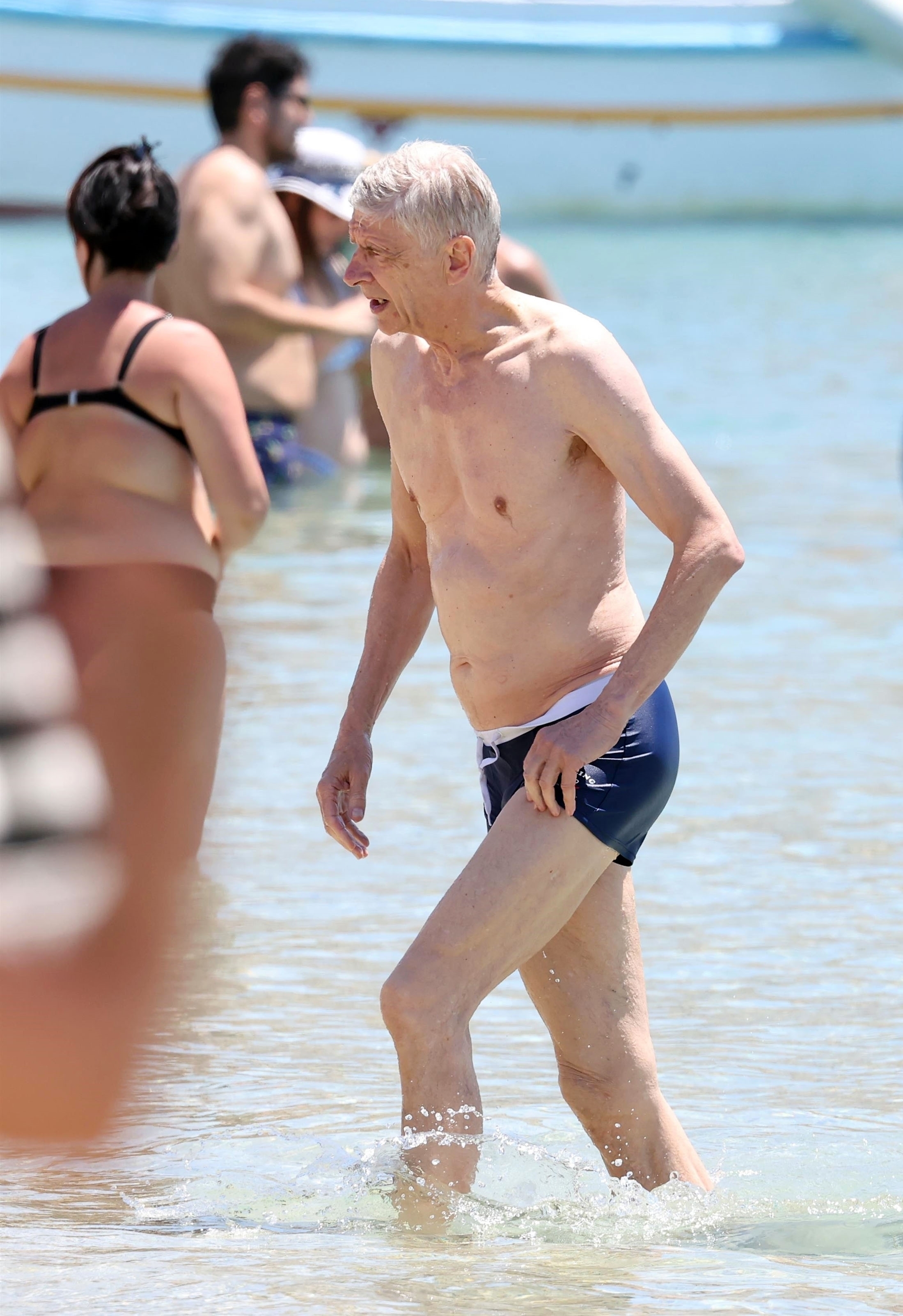 Wenger ging später ins Ägäische Meer baden