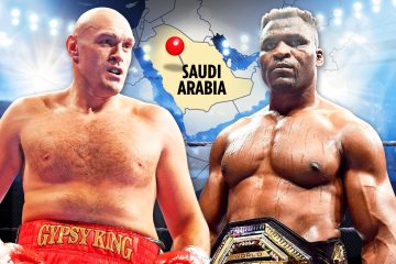 Ort und Datum von Fury vs. Ngannou für den Kampf bekannt gegeben, WBC-Titel steht NICHT auf dem Spiel