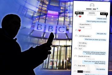 Der „Sex Pics“-Star der BBC führte einen Insta-Chat mit einem 17-jährigen Teenager über Liebesherzen und Küsse