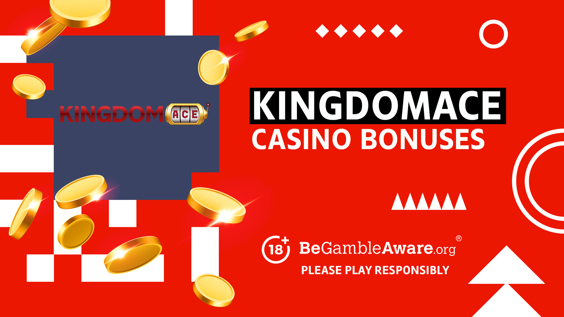 KingdomAce Casino-Boni.  18+ BeGambleAware.org Bitte spielen Sie verantwortungsbewusst.