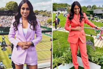 Das auffällige Wimbledon-Outfit des BBC-Moderators lässt die Fans ohnmächtig werden