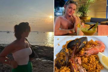 Inside Emmerdale-Star Rosie Benthams feuchtfröhlicher Urlaub auf Ibiza 