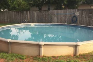 Unsere Nachbarn haben uns einen kostenlosen Pool geschenkt – die Leute sind erstaunt, was wir daraus gemacht haben