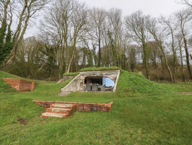 Der Bunker war ursprünglich Teil der RAF-Radarstation Ringstead