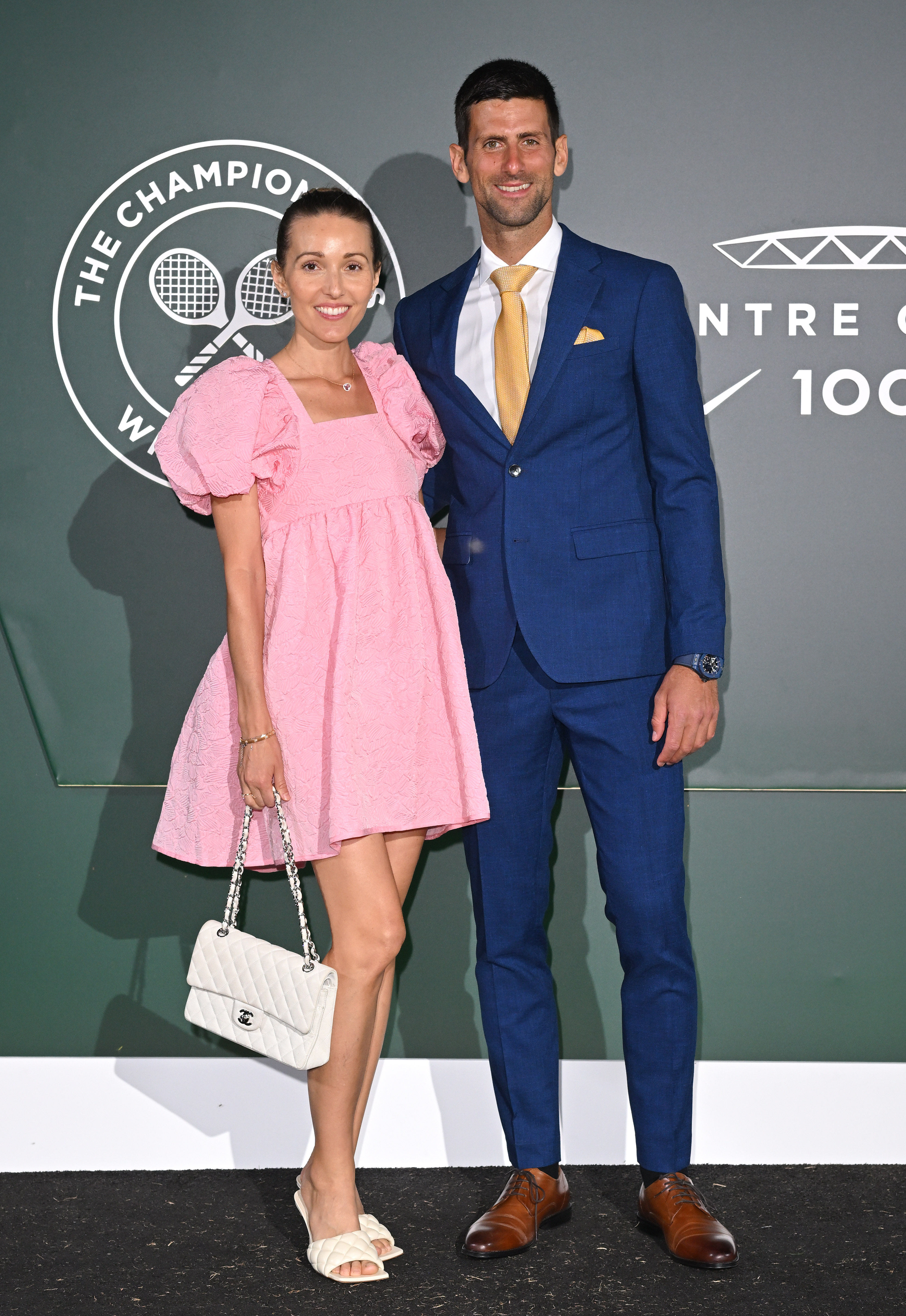 Djokovic ist mit Jelena verheiratet und sie haben zwei gemeinsame Kinder