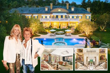 Der wahre Grund, warum Rod Stewart seine 56 Millionen Pfund teure Villa in Los Angeles verkauft