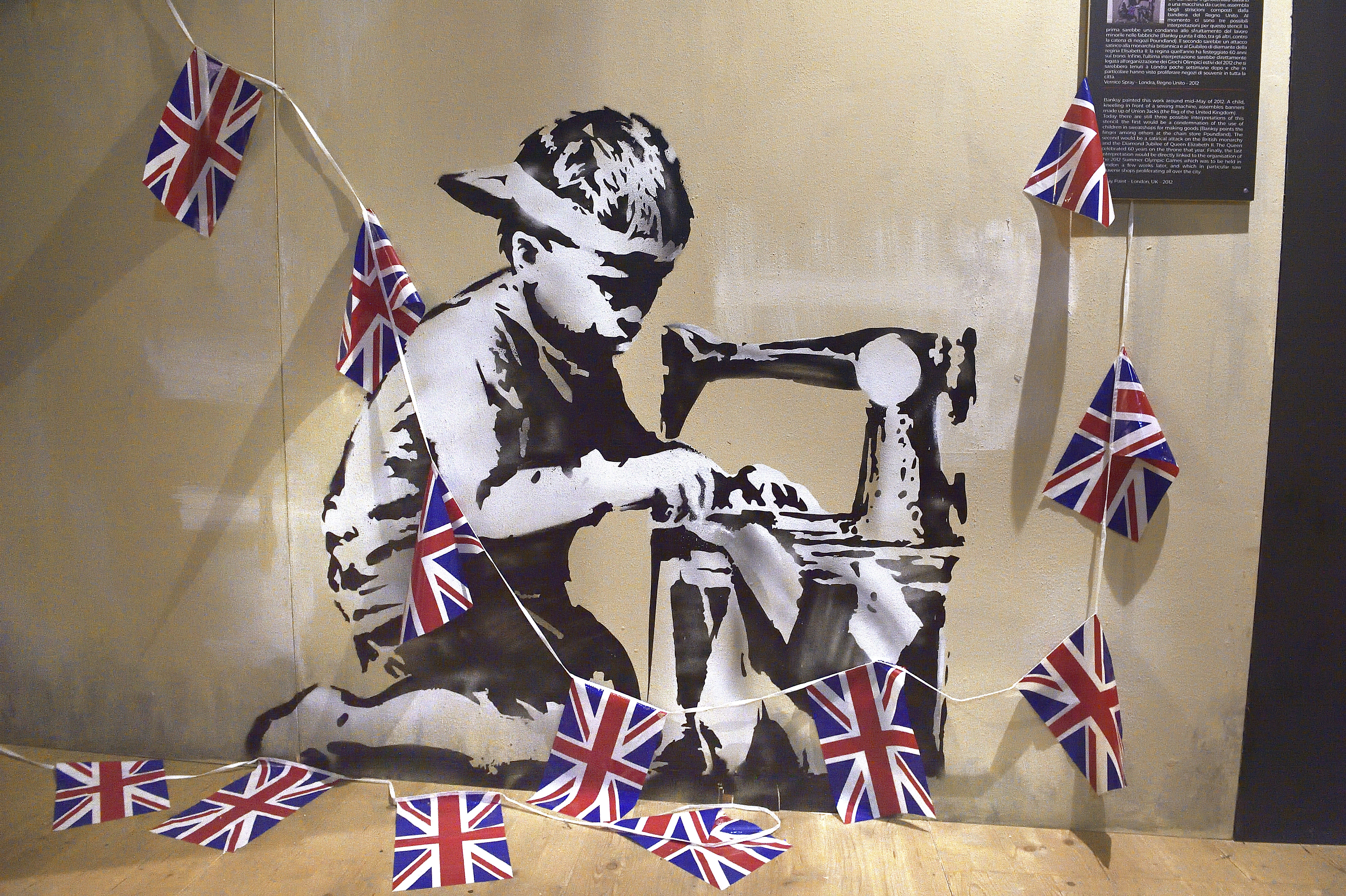 Banksy hat kürzlich seine erste offizielle Einzelausstellung seit 14 Jahren angekündigt (Aktien)