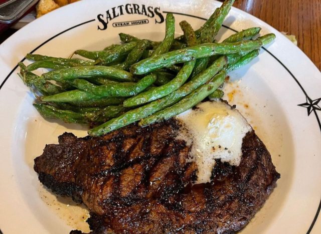 Saltgrass Steakhouse-Mahlzeit