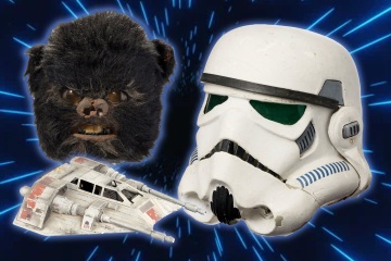 Star Wars-Requisiten, darunter ein Sturmtruppler-Helm, werden für eine atemberaubende Summe verkauft