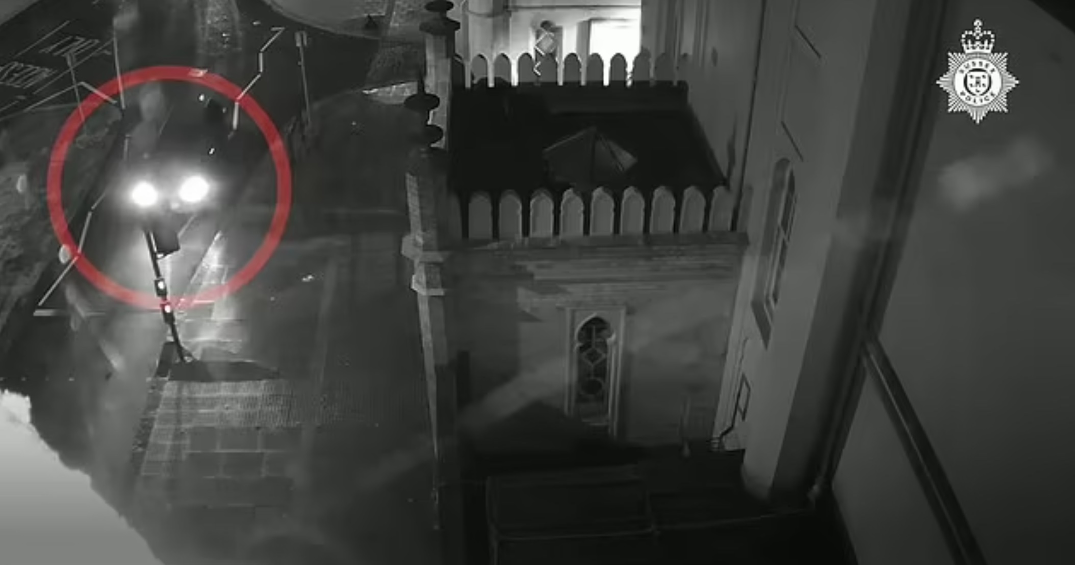 CCTV-Aufnahmen von Heads Mercedes in Brighton